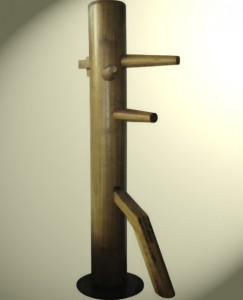 Statisches Holzpuppen-Modell